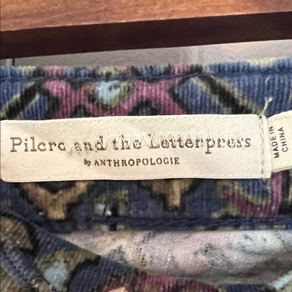 Anthropologie Pilcro Corduroy High-Rise Skinny Jeans - size 26 - Picture 2 of 13